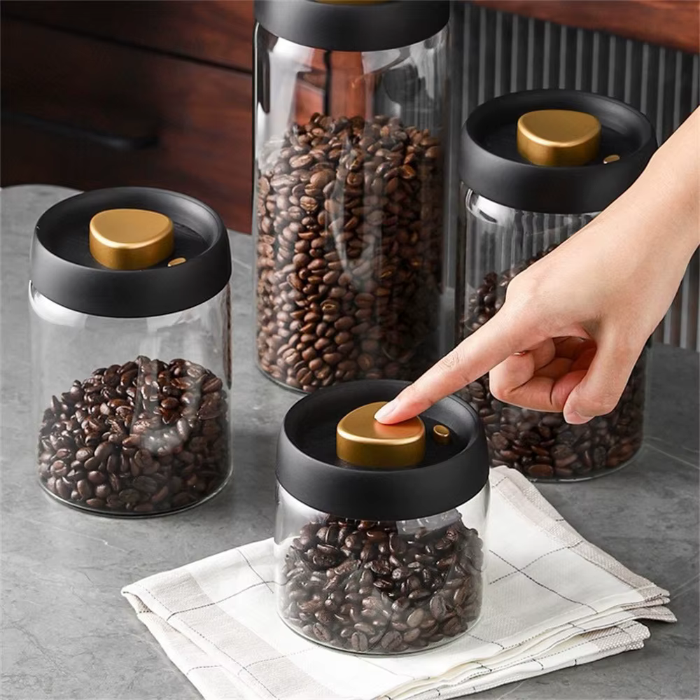 Conteneur de stockage de grains de café