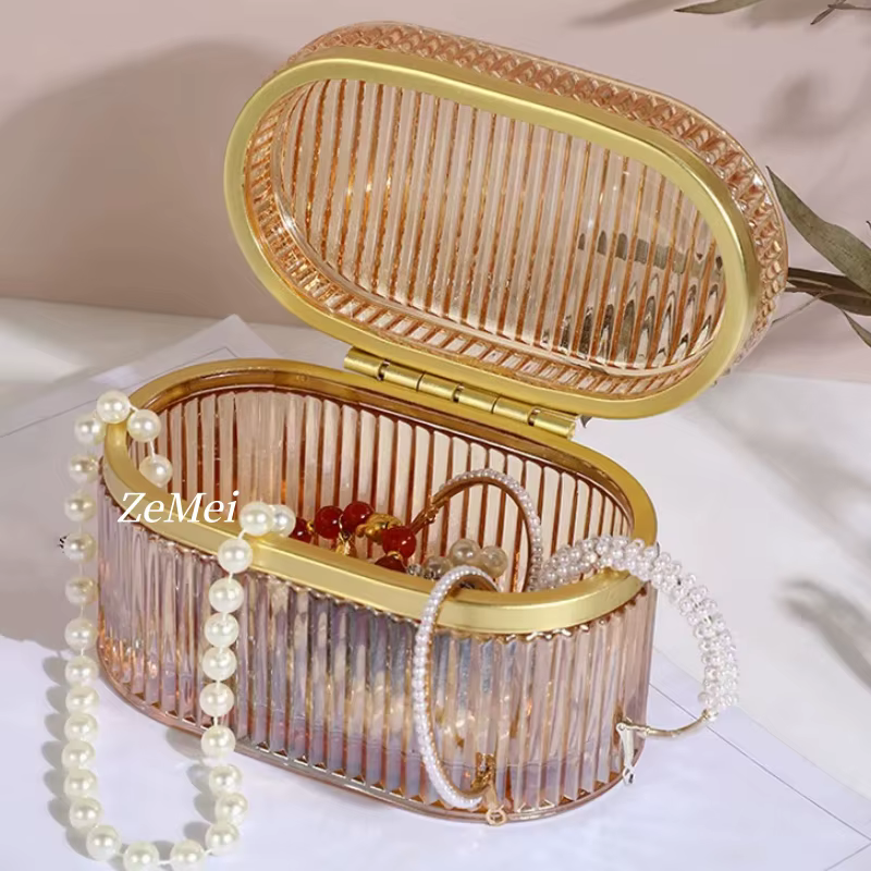 Pot de rangement en verre