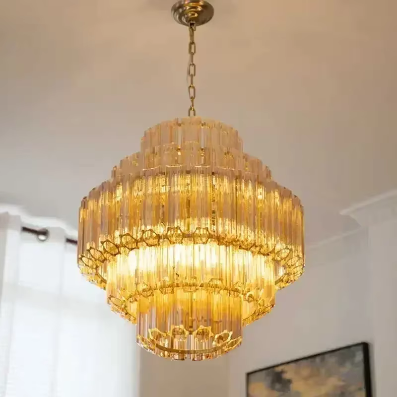 Nordique moderne luxe verre pendentif lumières salon Table à manger salle cuisine île mariage suspendu lustre lampes décor à la maison