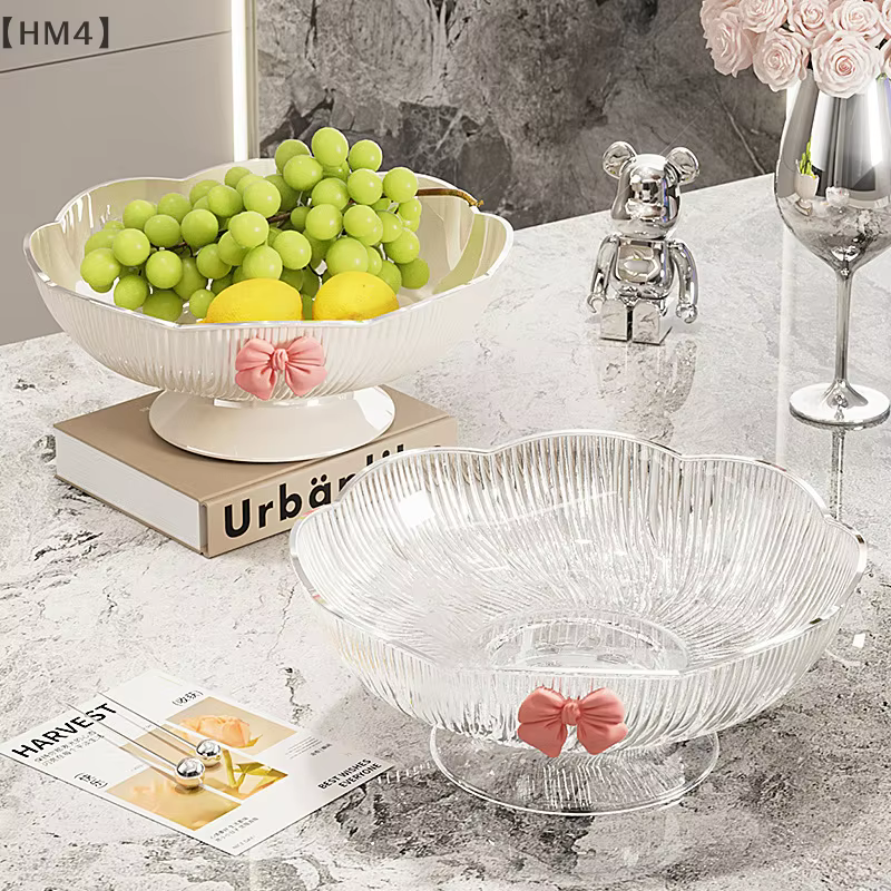 MaveraHM4、21Pc assiette de fruits de bonbons en plastique pour la maison Table basse plateau