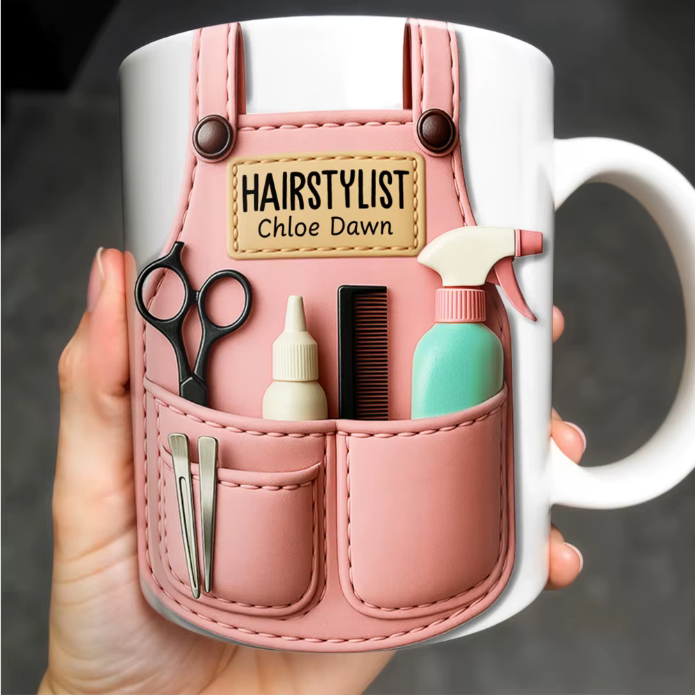 【2025 Nouveau】 Tasse à café personnalisée pour coiffeur