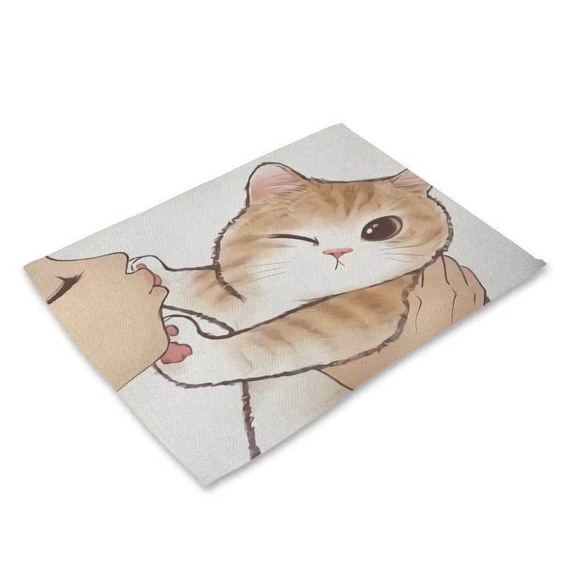 Napperon de Table en coton et lin