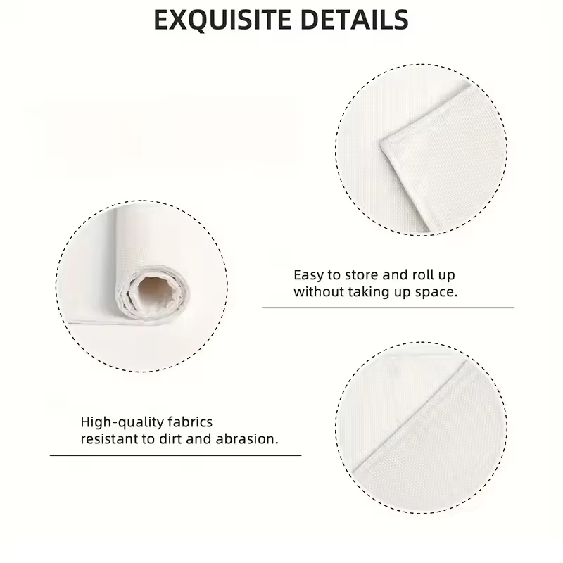 VIKAMA – sets de table ronds à motifs géométriques