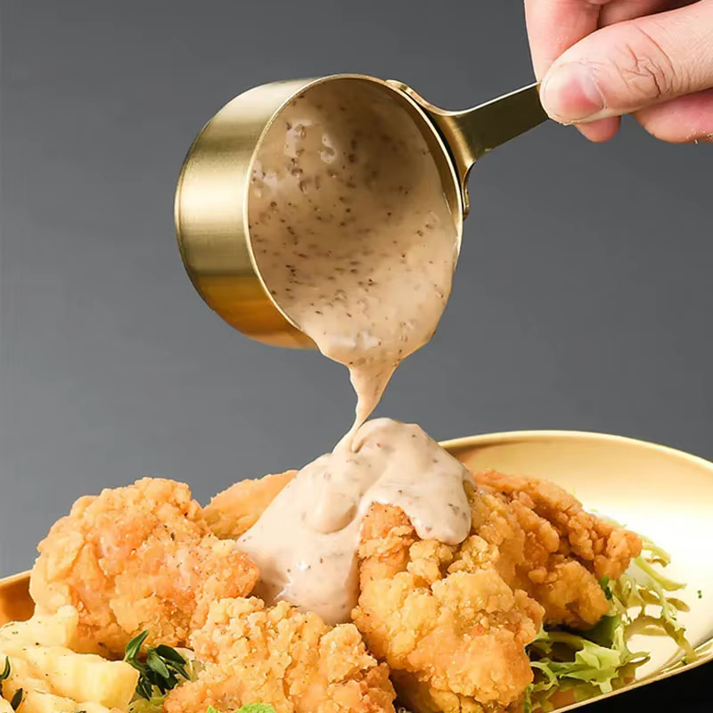 Pot à Sauce antiadhésif en acier inoxydable
