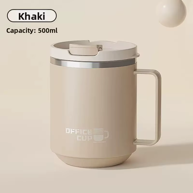 Mug à café isotherme à double paroi en acier inoxydable 304