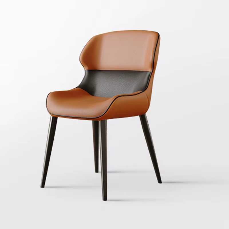 Chaises de salle à manger ergonomiques tendance, chaises de bureau uniques, rustiques, vintage, confortables, chaises de salle à manger ergonomiques, meubles de luxe italiens pour le bureau