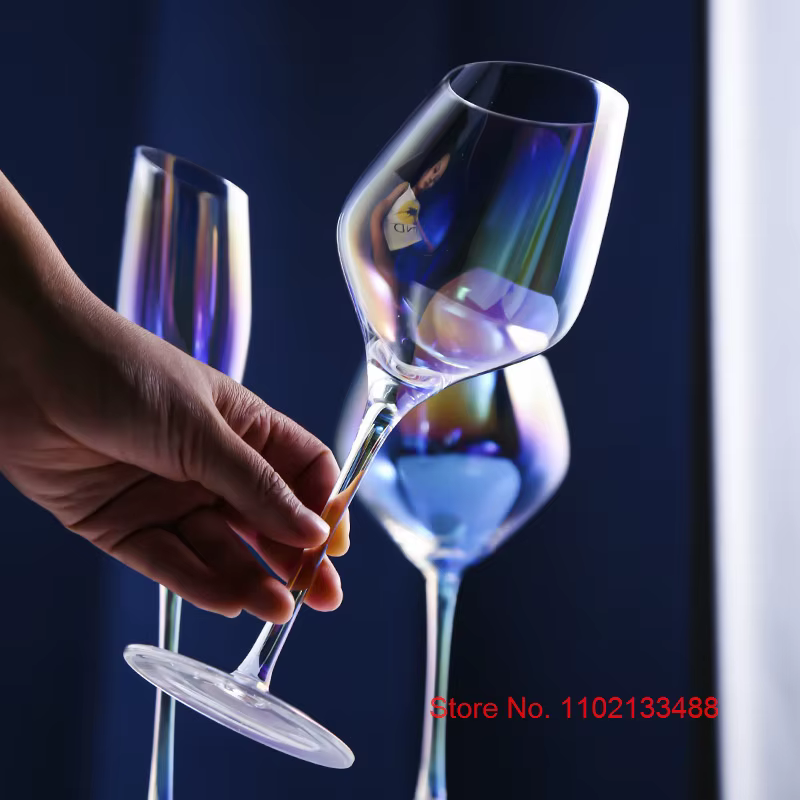 Verre à Vin en Clip Perlé