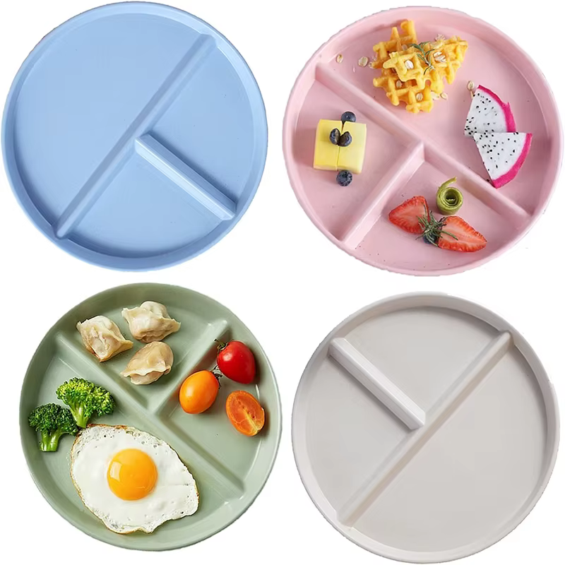 Assiette à dîner divisée