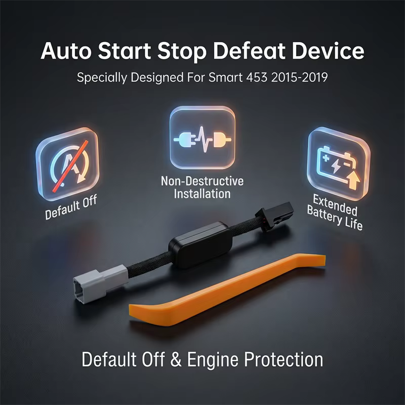 Système d'arrêt et de démarrage automatique du moteur pour Renault Captur 1 et Clio 4I, Smart Fortwo 453 2014-2019.