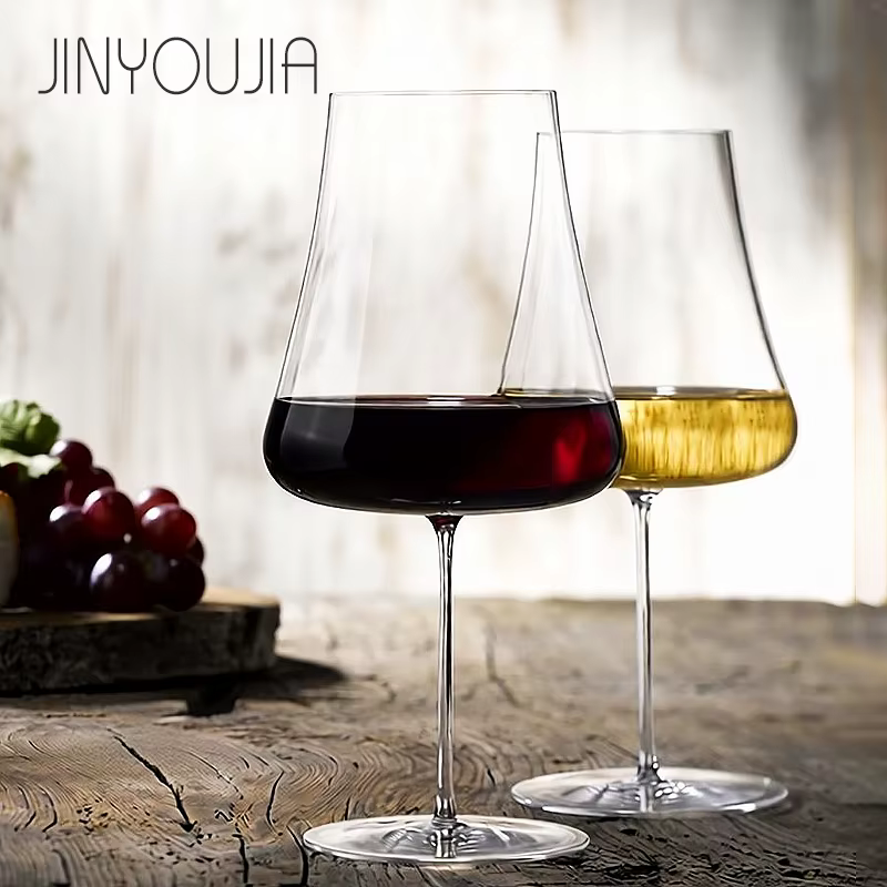 JINYOUJIA Verre à vin de Bourgogne volcanique de grande capacité 1000 ml