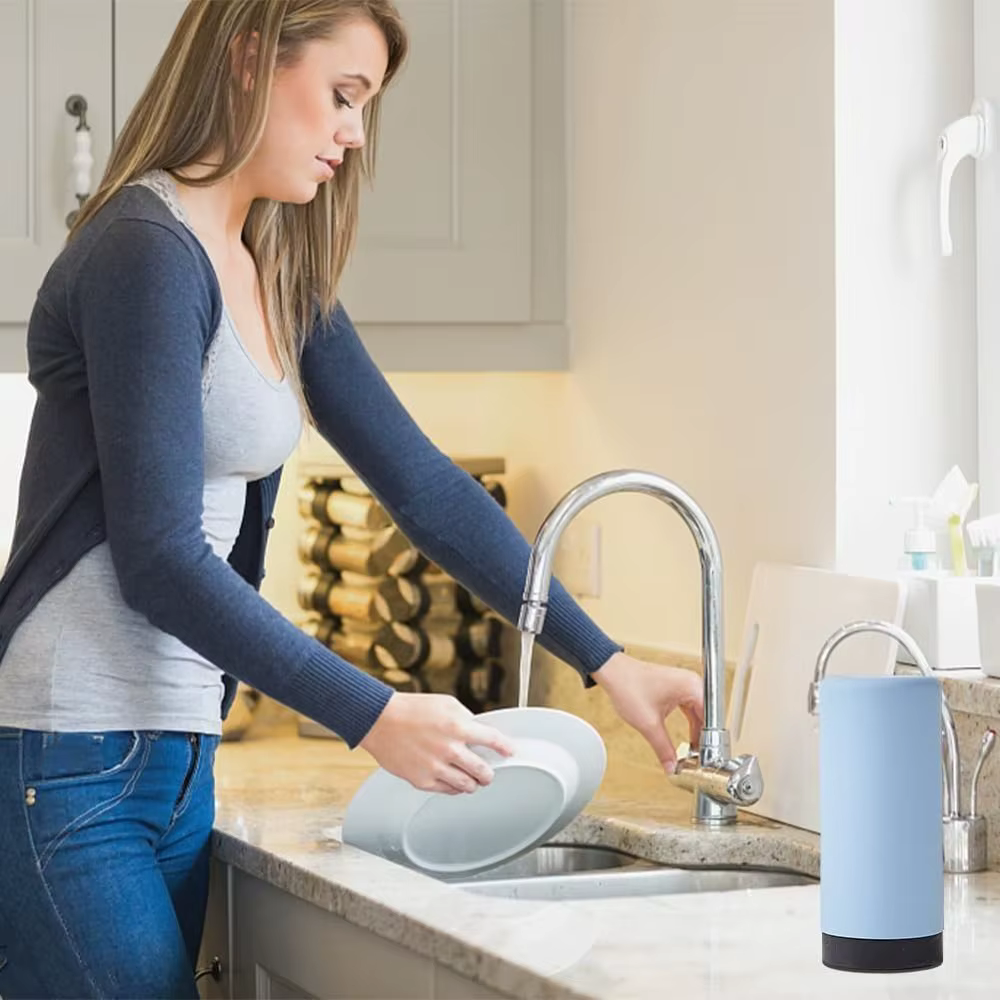 Distributeur de savon à vaisselle en Silicone