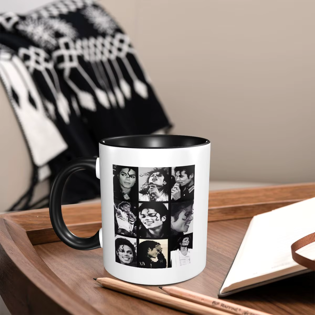Tasse Michael Jackson, tasses à café en céramique amusantes