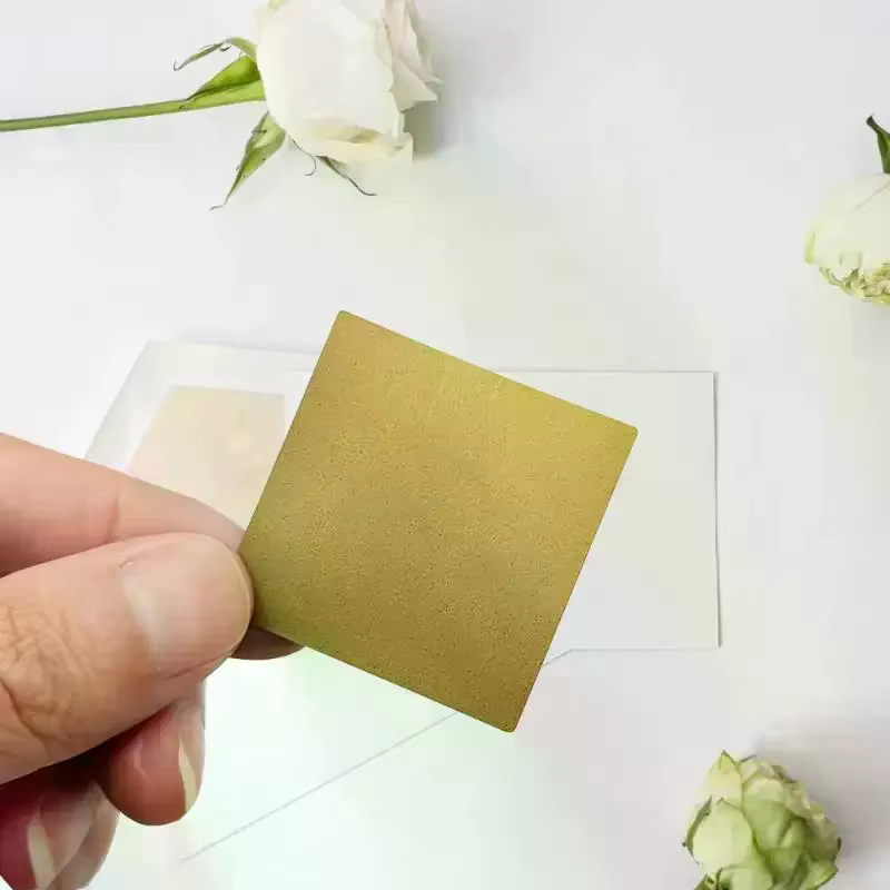 Autocollants à gratter pour cartes de récompense, pelliculés, gris, argent, or, étiquettes à gratter, bons de réduction DIY, film à gratter pour cartes à rayures