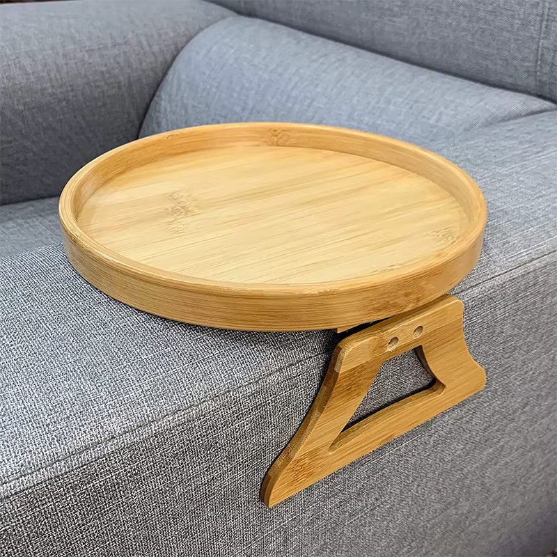Plateau de canapé Table accoudoir