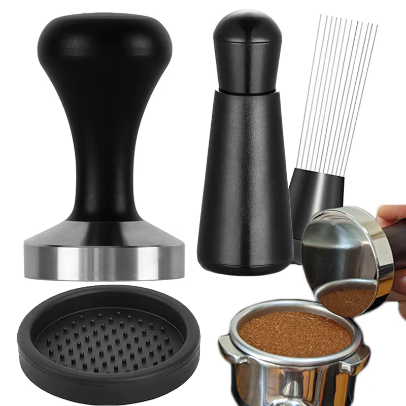 Doseur de café 51mm, ensemble d'agitateur et d'agitateur à café