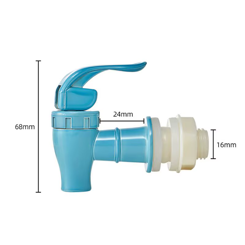 Robinet distributeur de vin et d'eau en verre 2L pour usage domestique