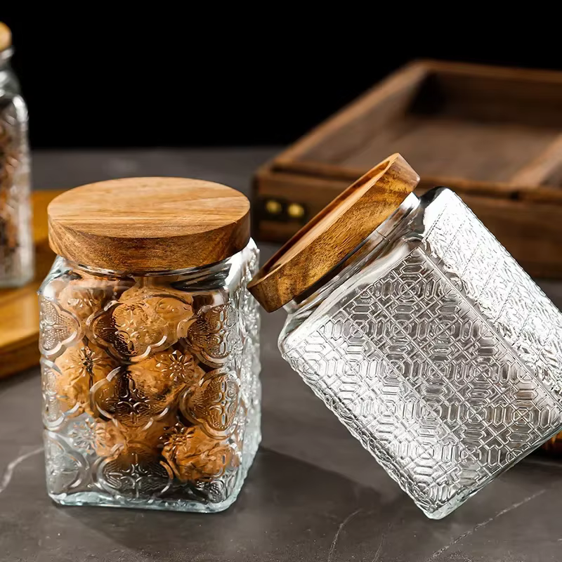 Boîtes en verre hermétiques pour le stockage des aliments