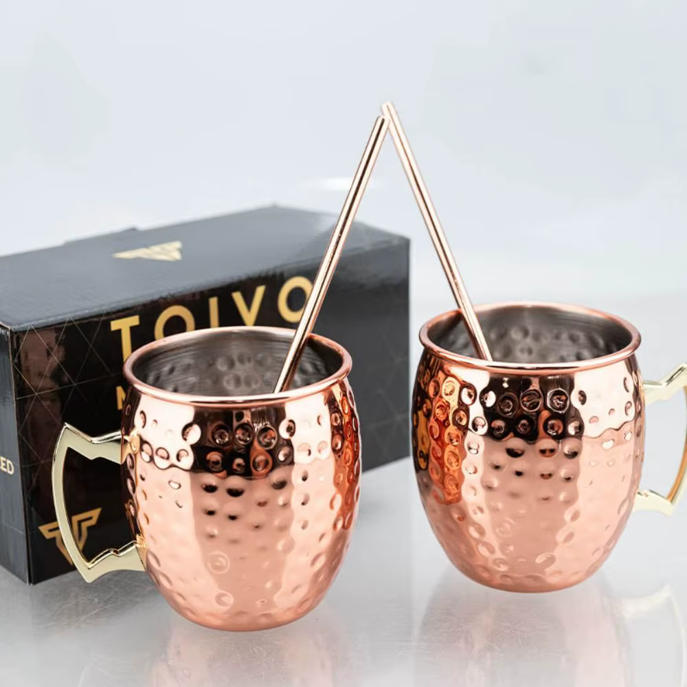 Tasse en cuivre pur de 500ml