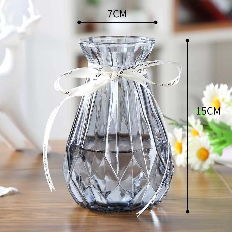 Vase en verre Transparent nordique