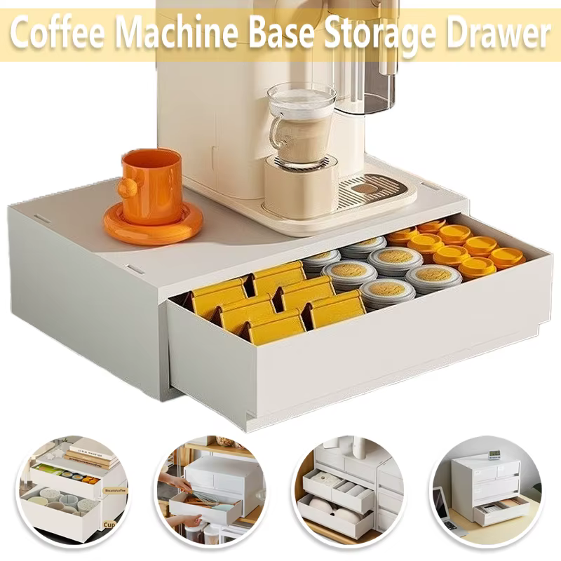 Tiroir de rangement pour machine à café