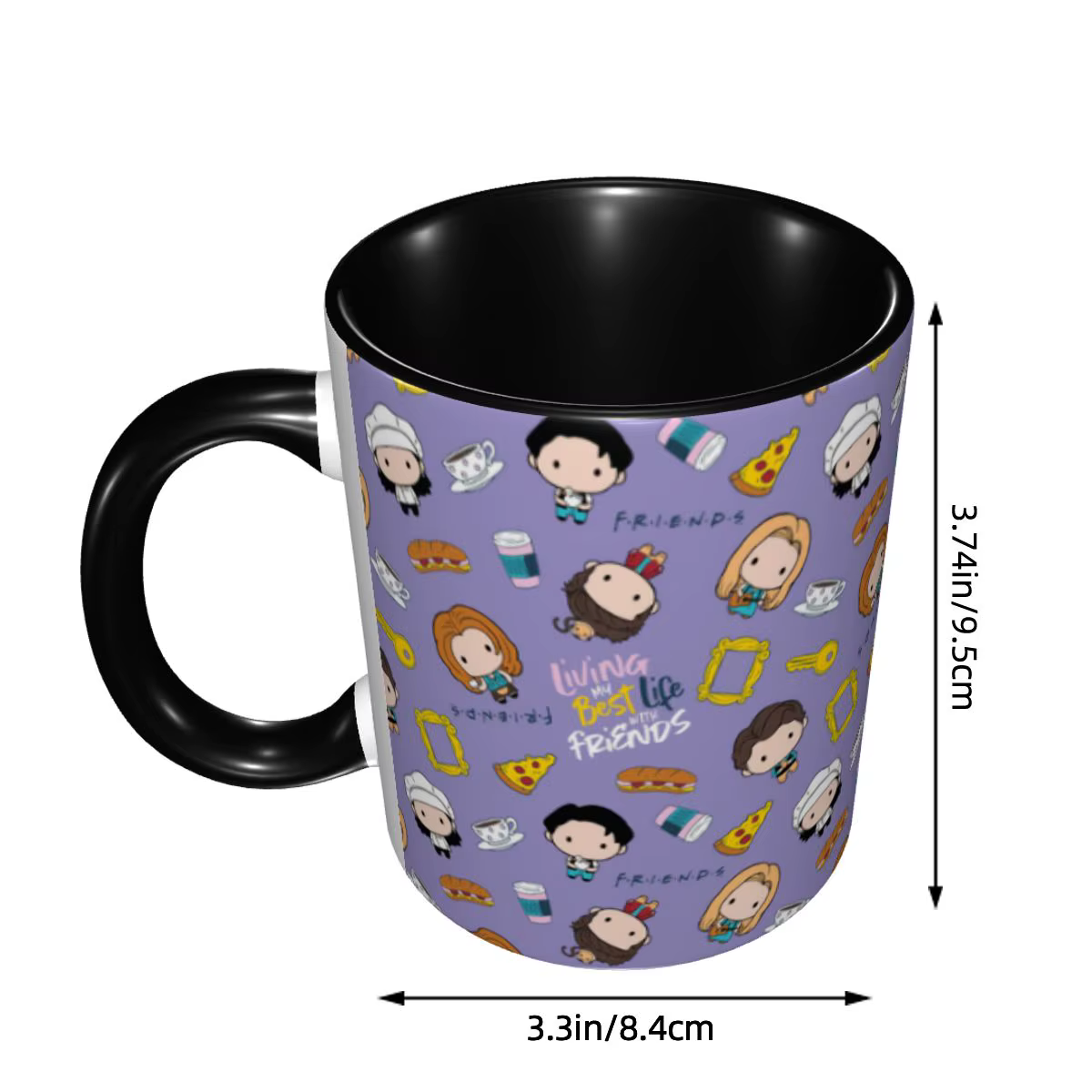 Tasse à café classique pour émission de télévision Friends