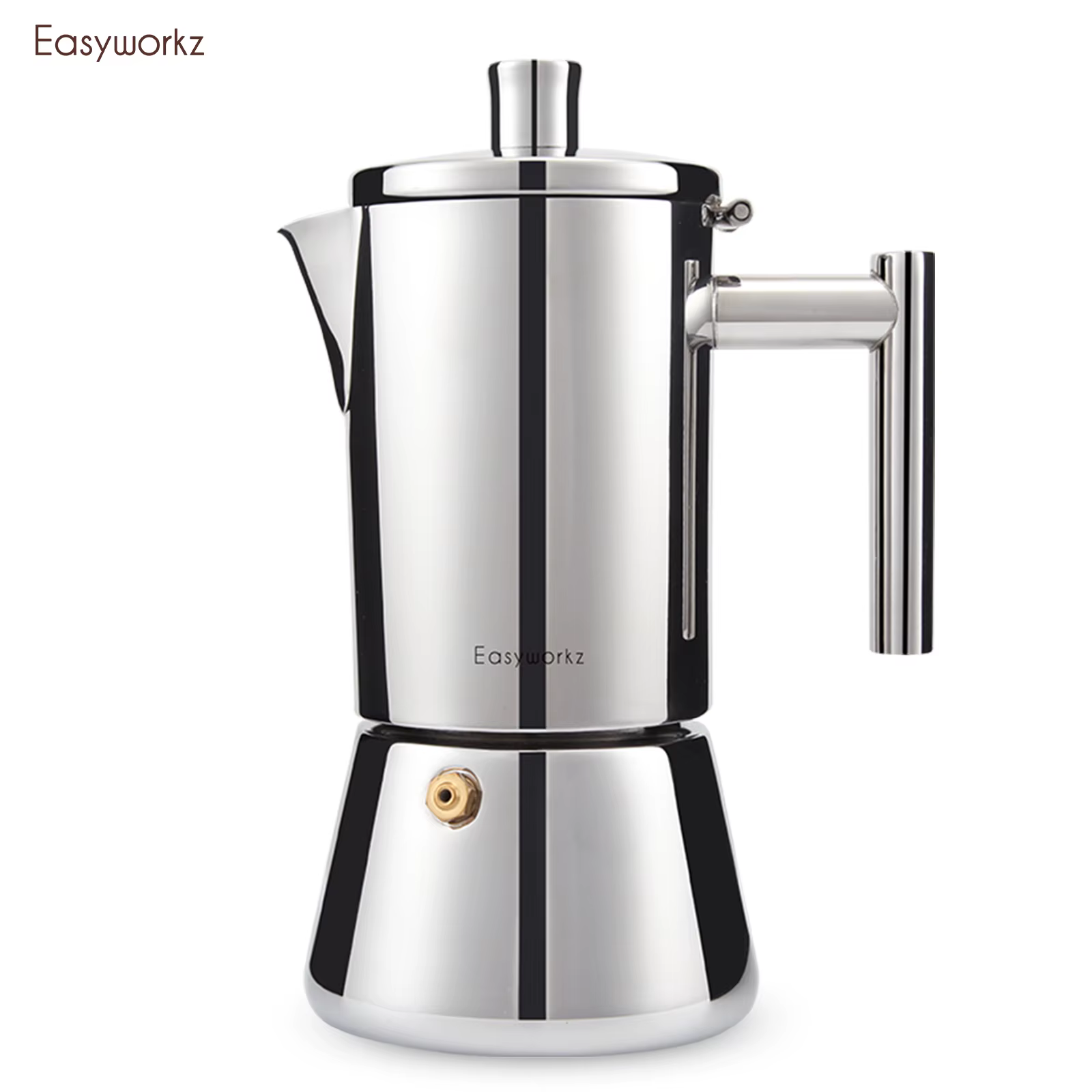 Easyworkz Diego cuisinière Machine à expresso en acier inoxydable