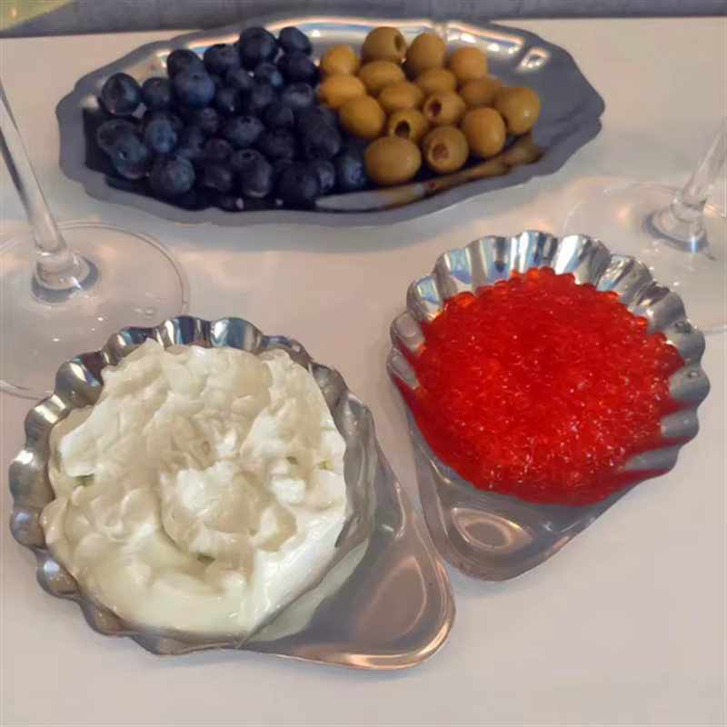 Assiette en acier inoxydable 304