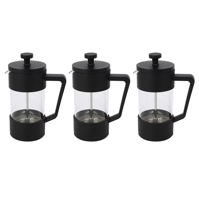 3X Machine à café et à thé à presse française 12Oz