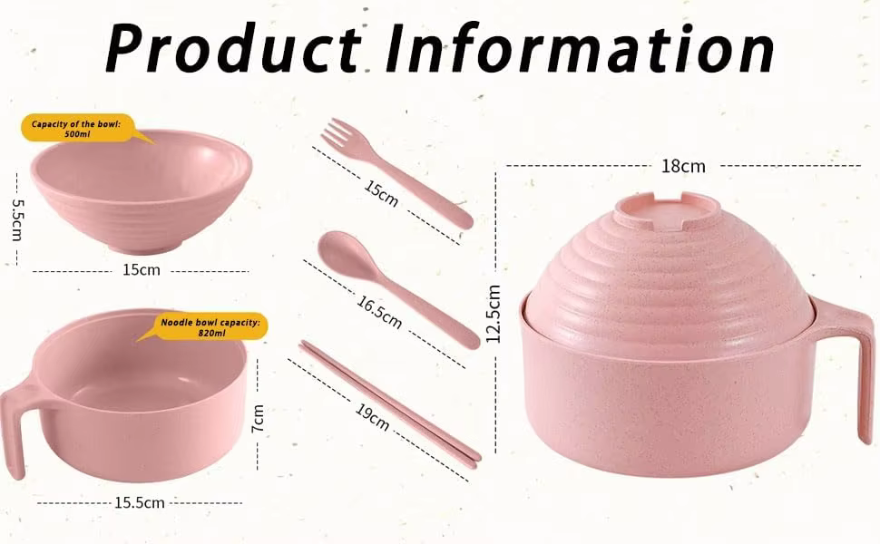 Ensemble de bols Ramen bol à nouilles