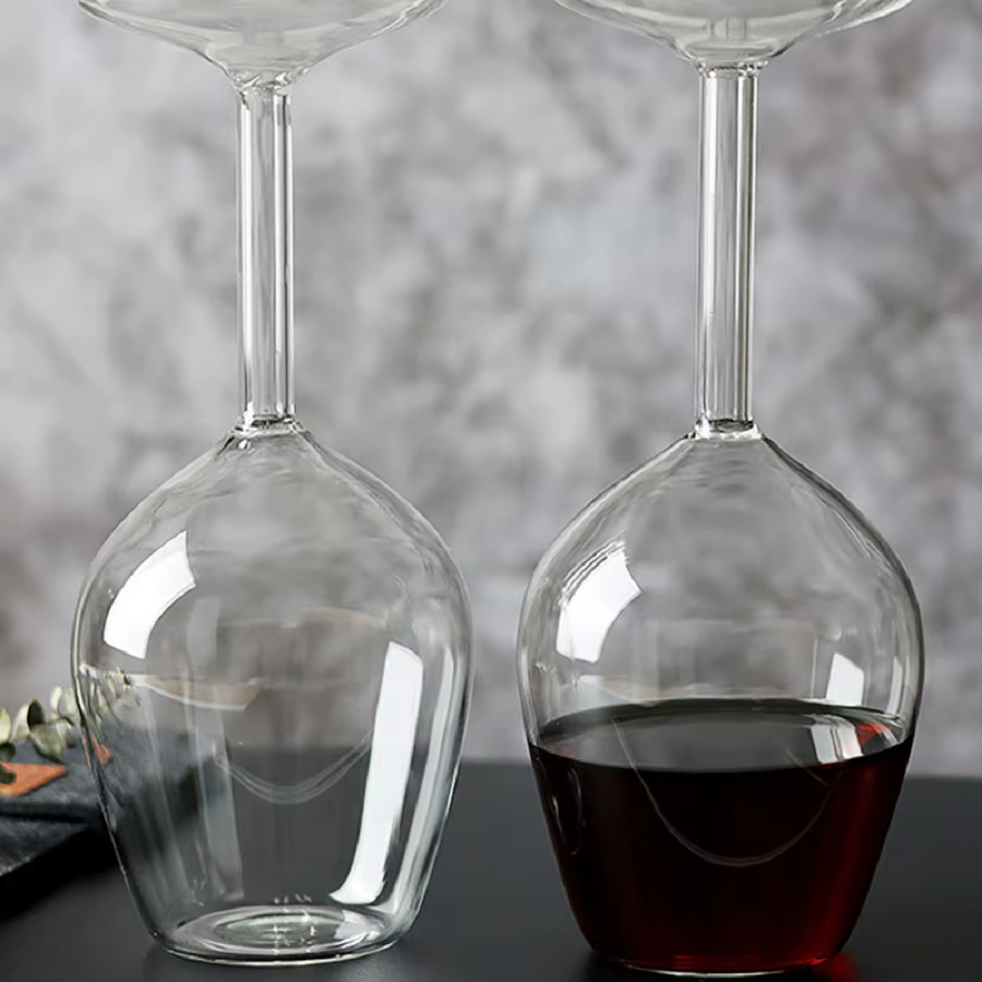 Verre à vin à l'envers pour scotch