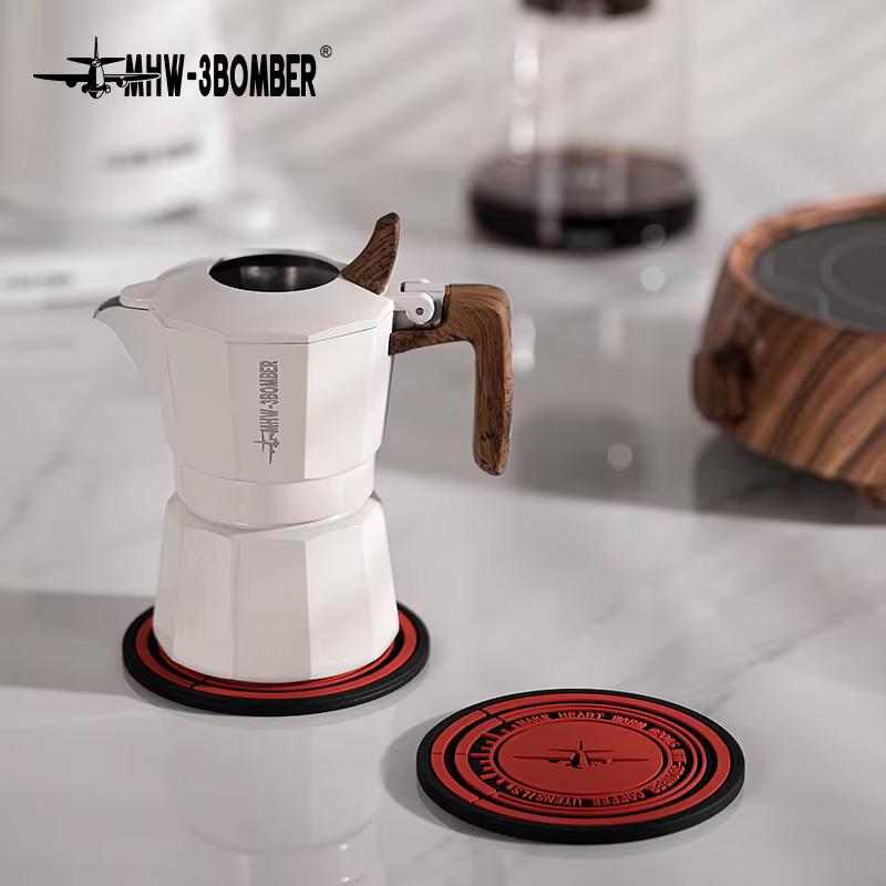 3BOMBER Tapis en silicone pour tamper à café