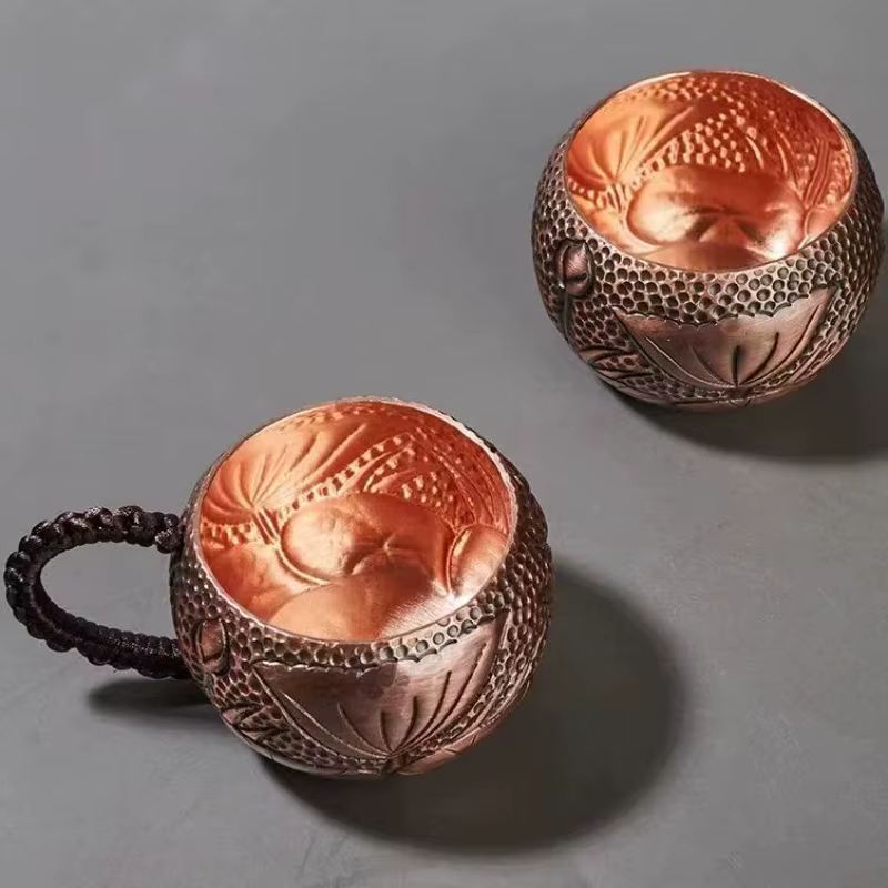 Tasse à café en cuivre pur