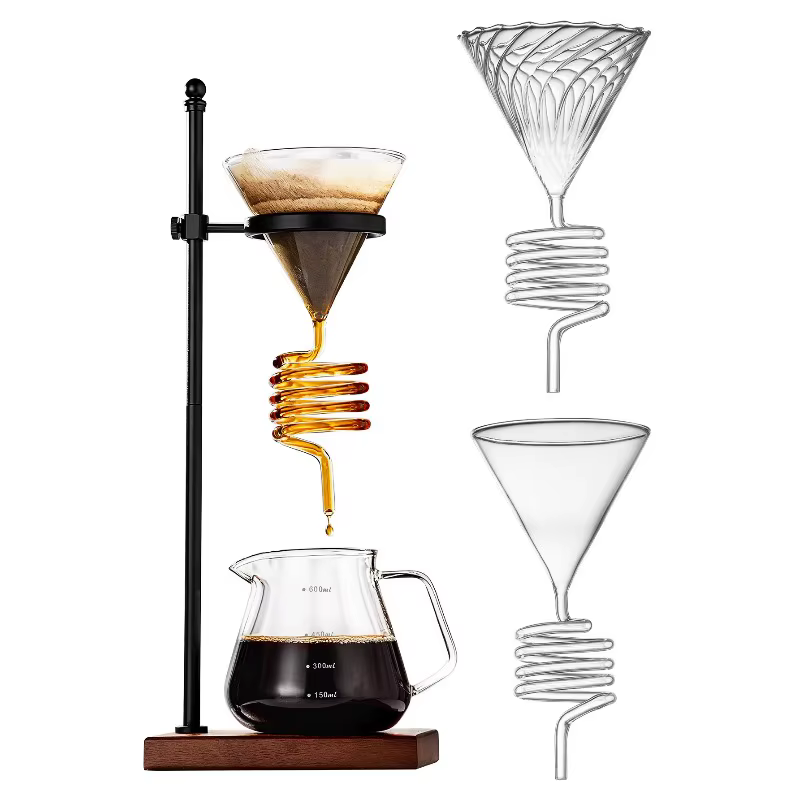 Support de filtration pour café en spirale style INS