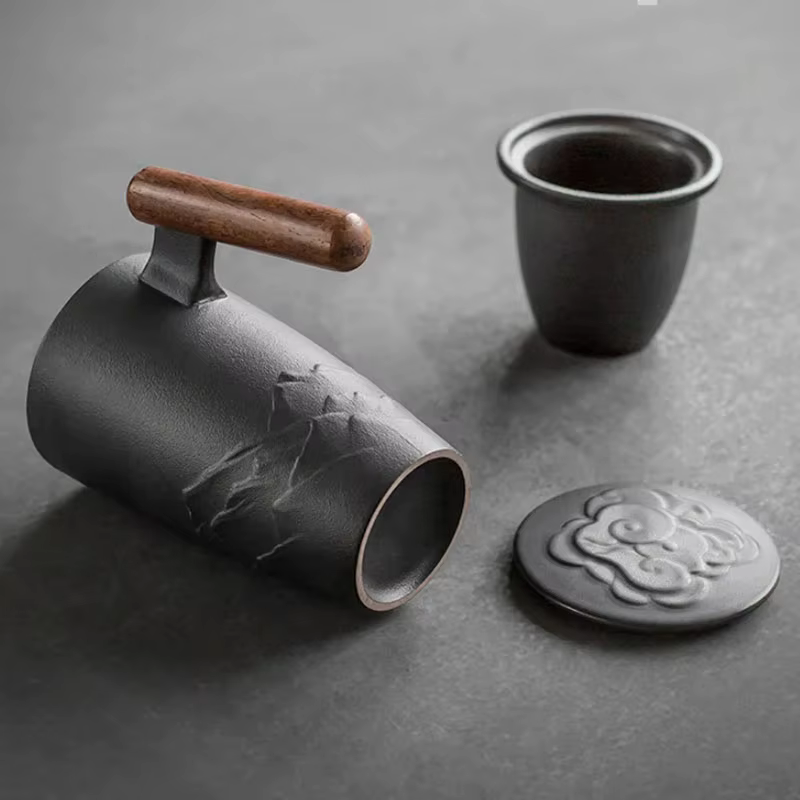 Tasse à café en céramique vintage