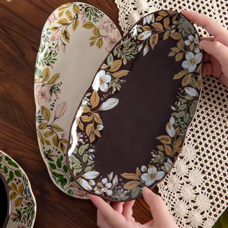 Service de table en céramique pour la maison : bols