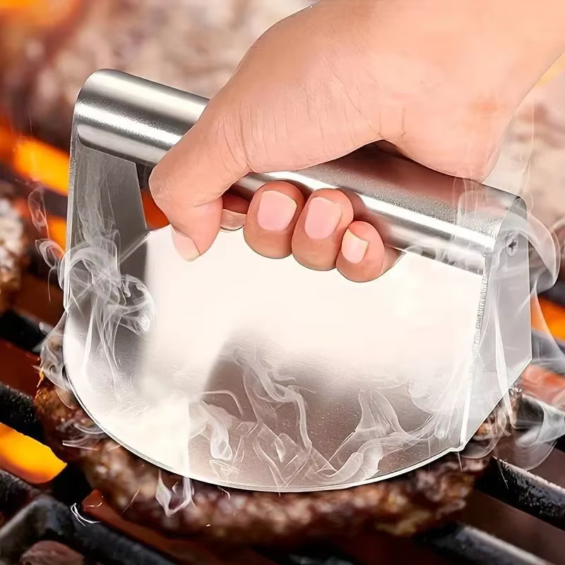 Presse à hamburgers en acier inoxydable
