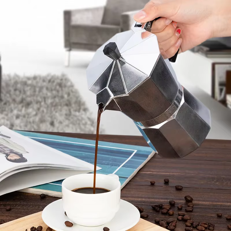 Cafetière moka italienne en aluminium