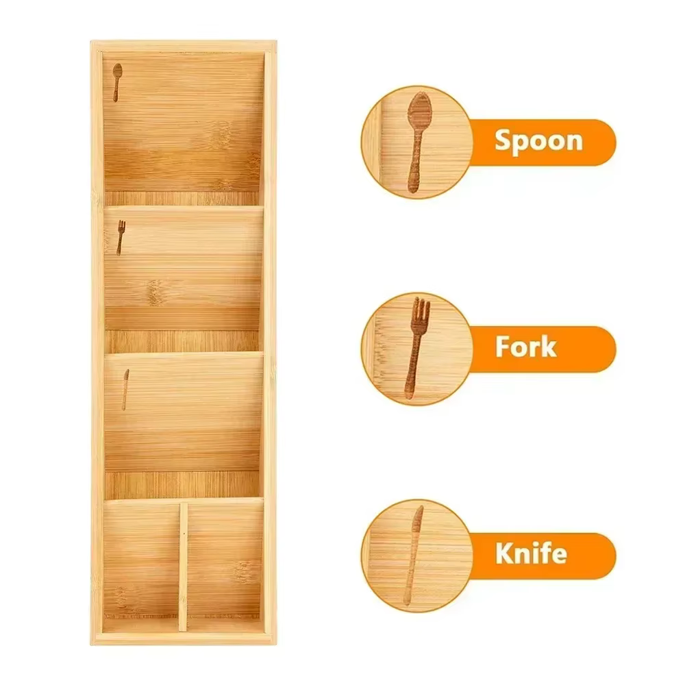 MELTool-Couverts Compacts en Bambou