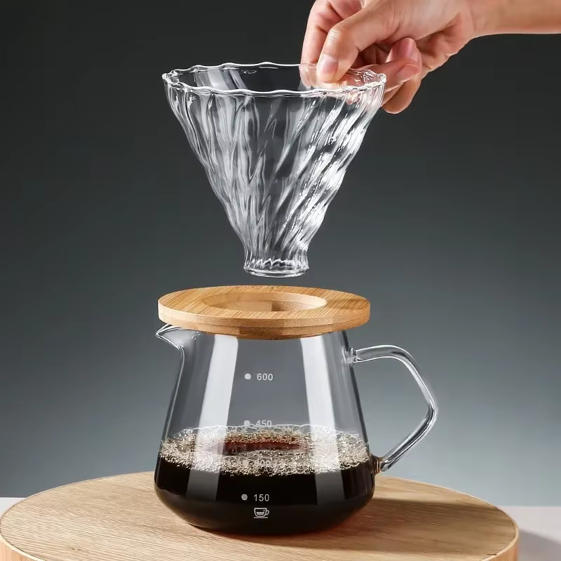 Ensemble de cafetière à verser