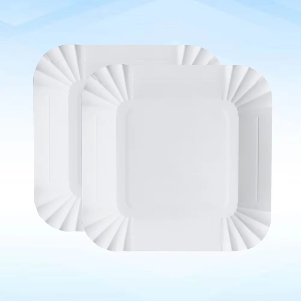Assiettes en papier jetables