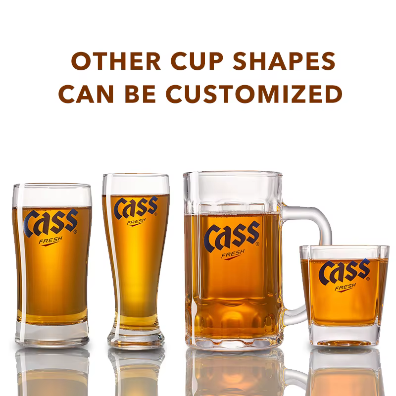 Cass-Verres à bière, verres à eau