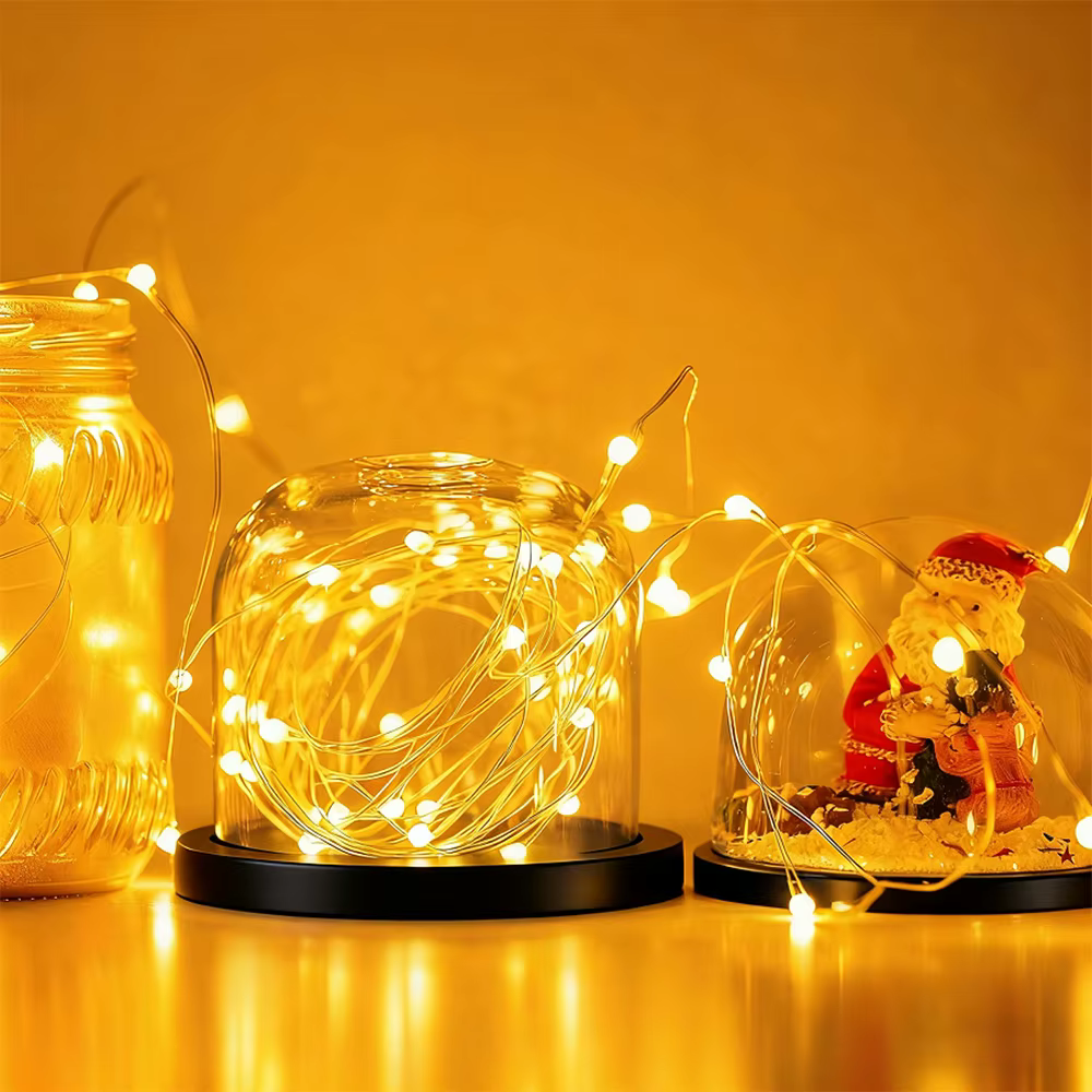 Cloche en verre avec Base en bois noir