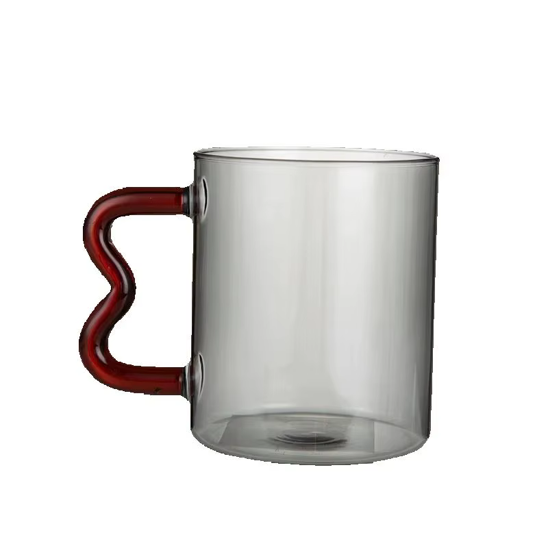 Tasse en Verre Coloré à Oreilles