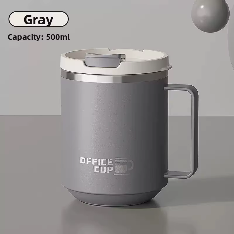 Mug à café isotherme à double paroi en acier inoxydable 304