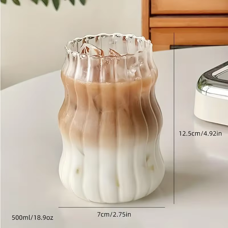 Ins tasse en verre 500ML 16OZ