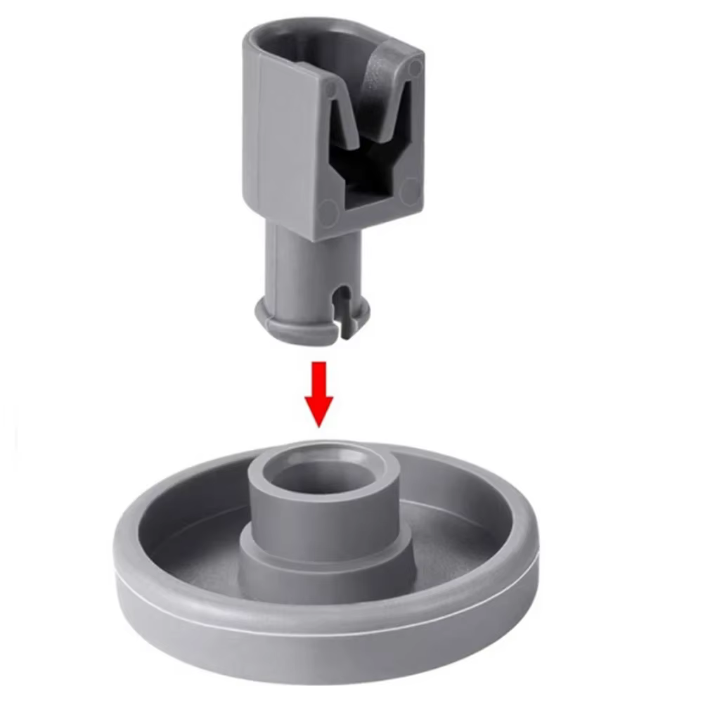 Roues pour lave-vaisselle, 4 pièces, roues pour panier inférieur, pour AEG Electrolux FAVORIT Zanussi
