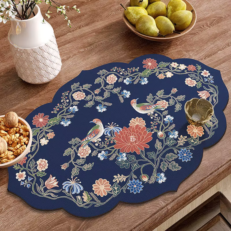 Set de Table en Silicone observateur et Luxueux