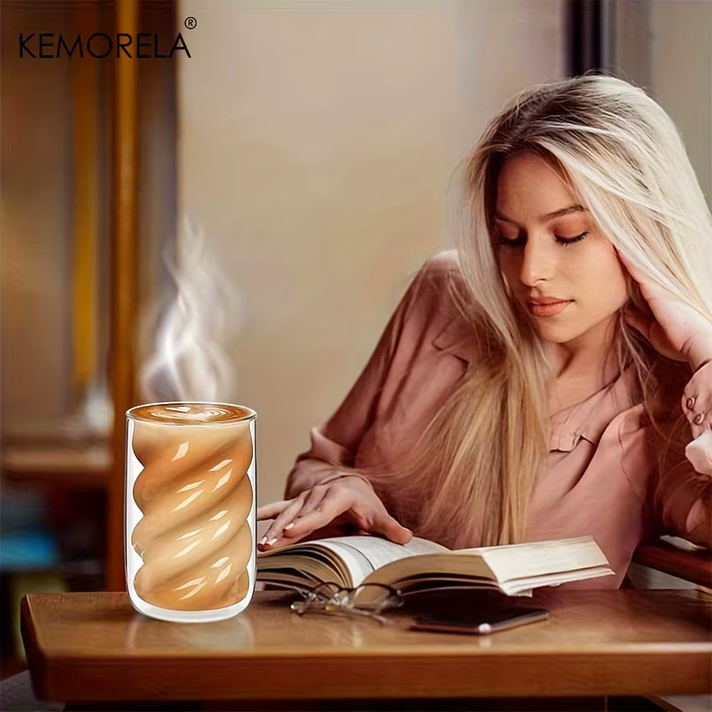 KEMORELA Tasse à café à double paroi