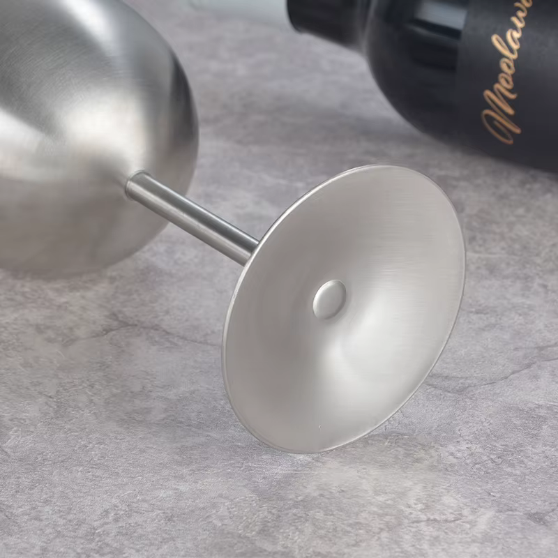 Verre à vin en acier inoxydable