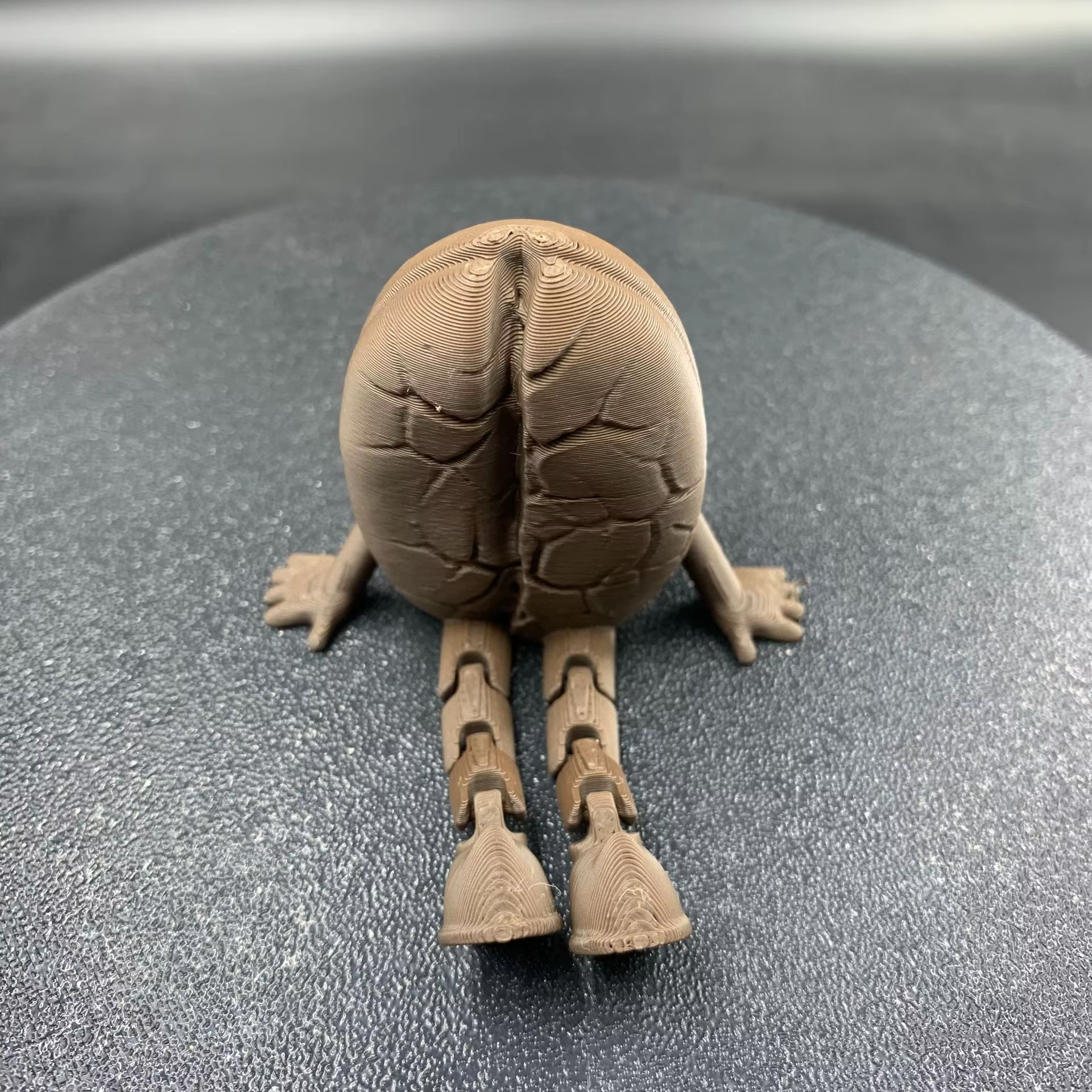 Ornement créatif en forme de grain de café imprimé en 3D
